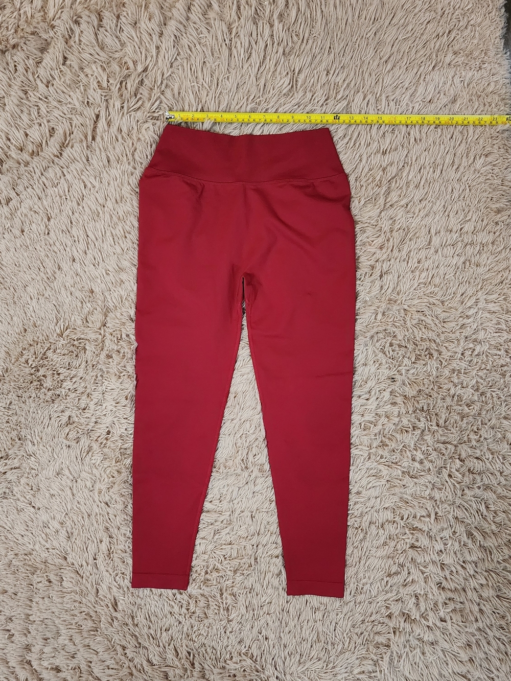 YEOREO Liz Scrunch Leggings Women High Waisted Butt Lifting V Back - Picture 4 of 9